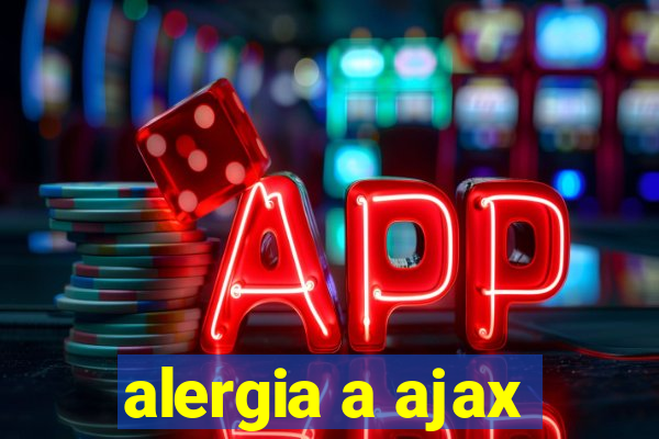 alergia a ajax